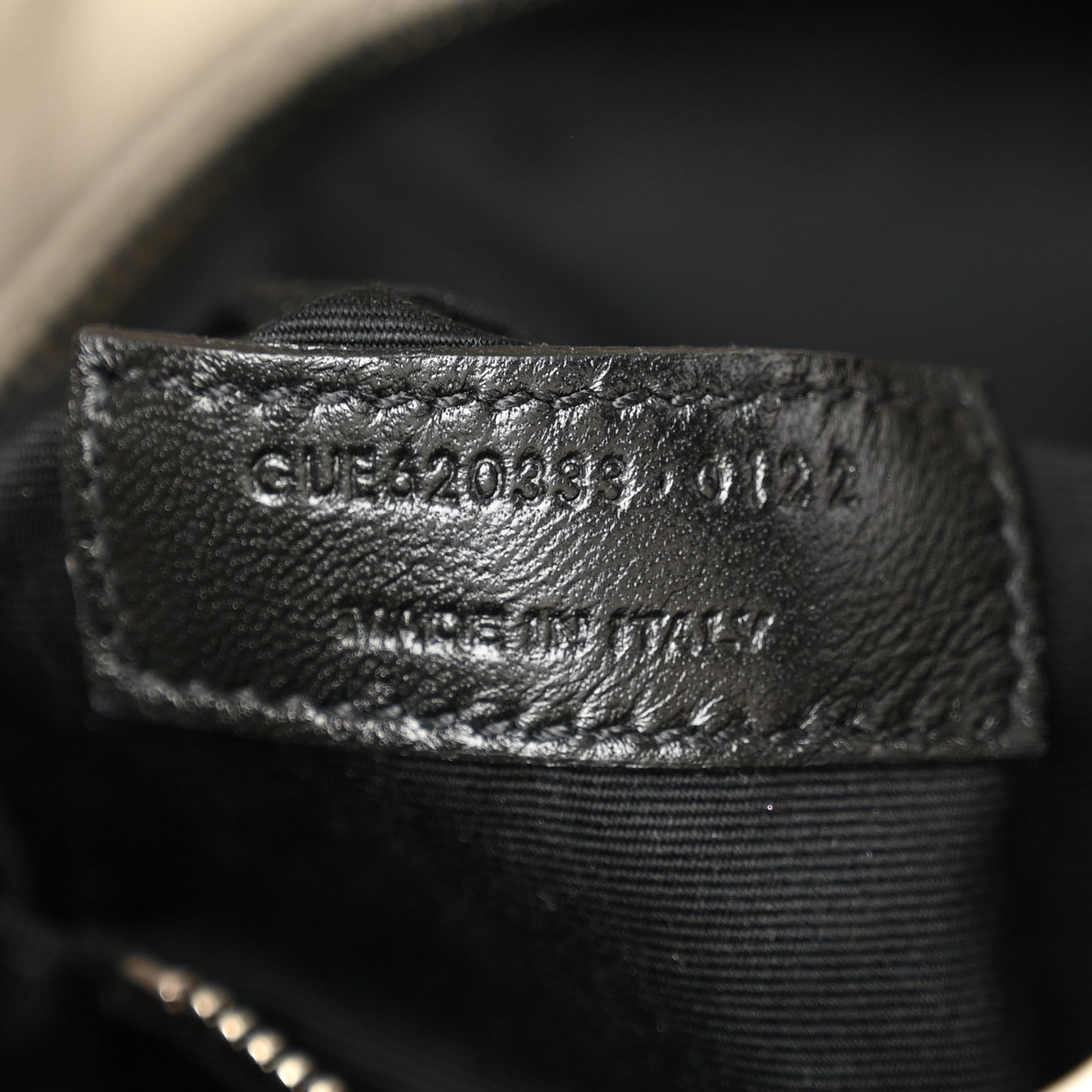 Lambskin Quilted Toy Loulou Puffer Monogram Chain Satchel Crema Soft