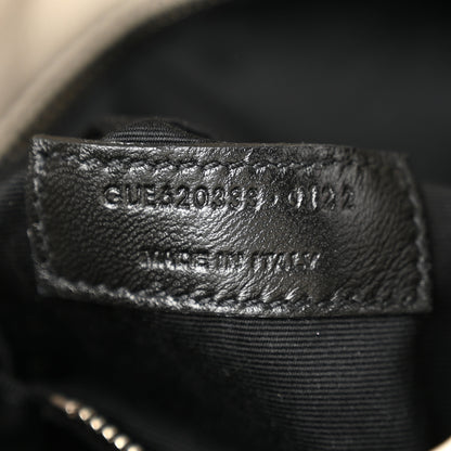 Saint Laurent Lambskin Quilted Toy Loulou Puffer Monogram Chain Satchel Crema Soft 7 of 11