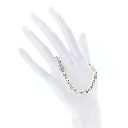 Tiffany Sterling Silver Narrow T Chain Bracelet 2 of 5