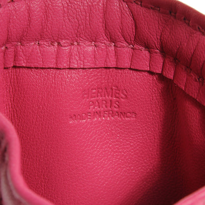 Hermes Lambskin Pilo Pouch PM Rose Shocking and Violet 7 of 7