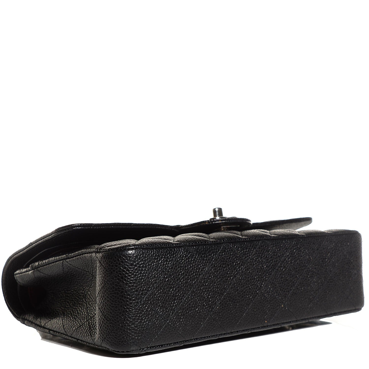 Chanel Caviar Quilted Medium Double Flap Black 4 of 8