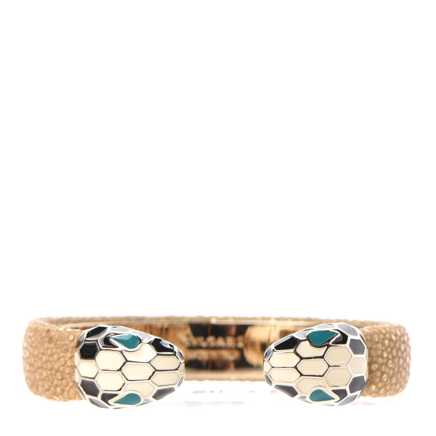 Galuchat Serpenti Forever Bracelet Gold