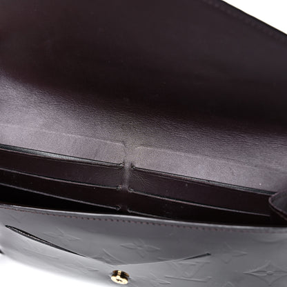 Louis Vuitton Vernis Jeanne Wallet Amarante 10 of 10