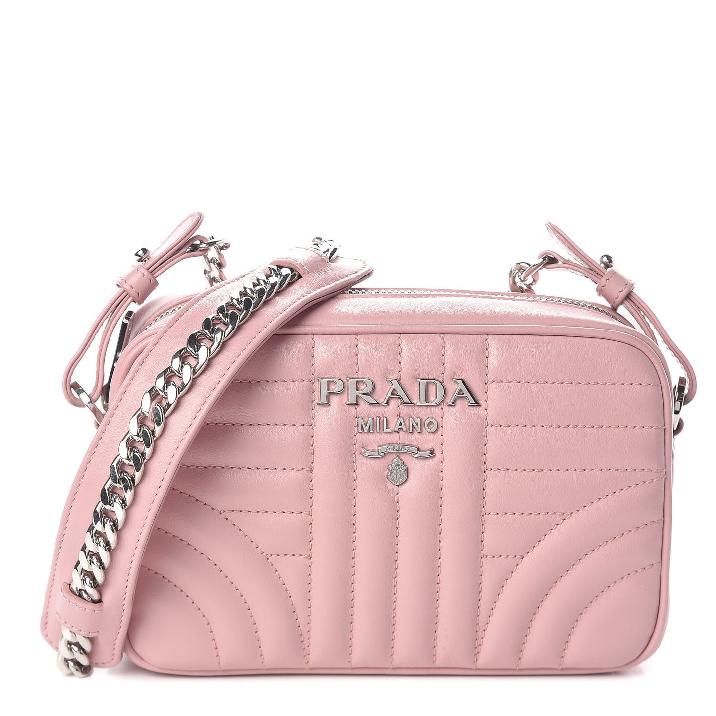 Soft Calfskin Diagramme Crossbody Bag Pesco