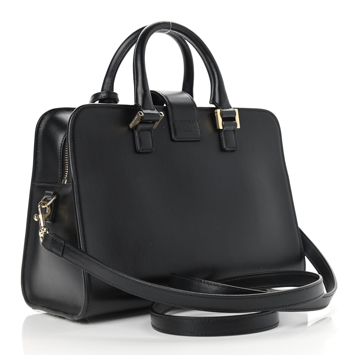 Calfskin Monogram Baby Cabas Black