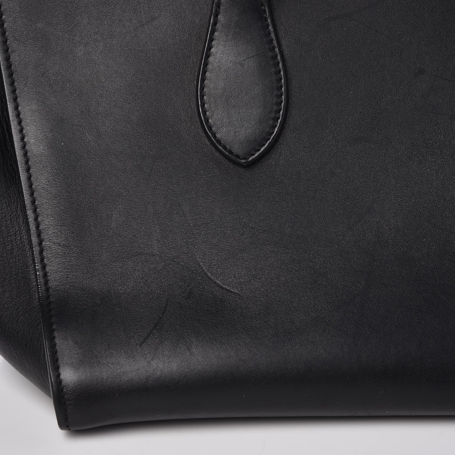 Celine Smooth Calfskin Small Tie Knot Tote Black 35 of 46