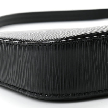 Louis Vuitton Epi Pochette Accessories NM Black 10 of 10