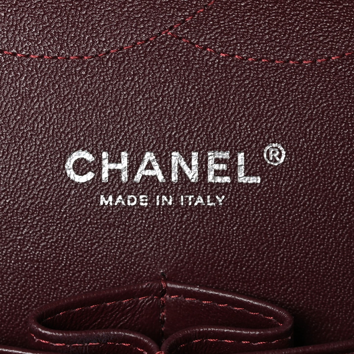 Lambskin Quilted Jumbo Double Flap Black