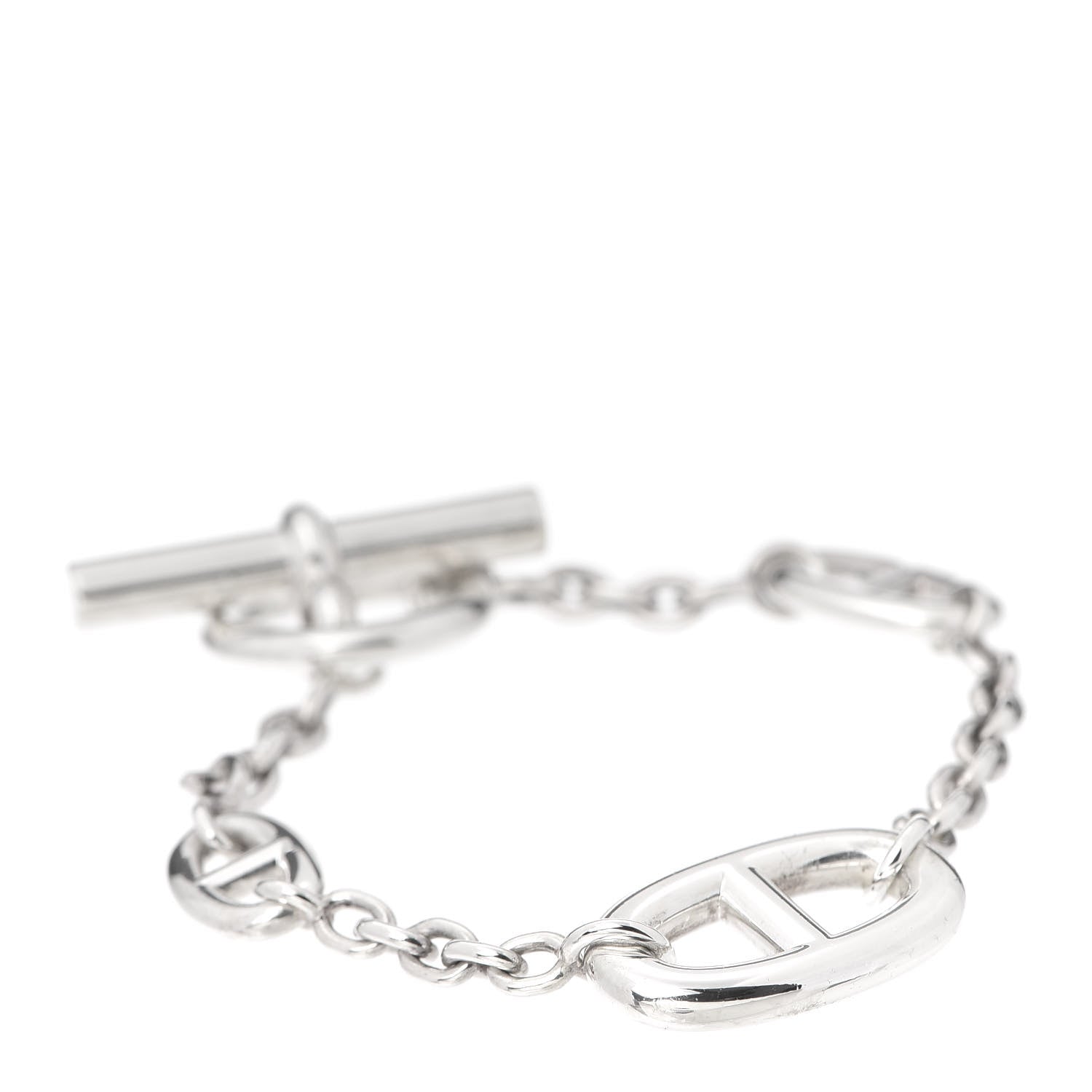 Hermes Sterling Silver Farandole Bracelet SH 1 of 5