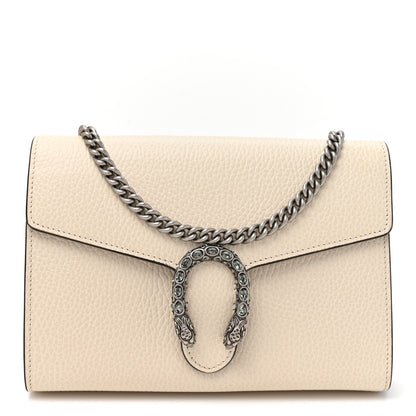 Gucci Dollar Calfskin Mini Dionysus Chain Wallet Mystic White Mystic White 1 of 11