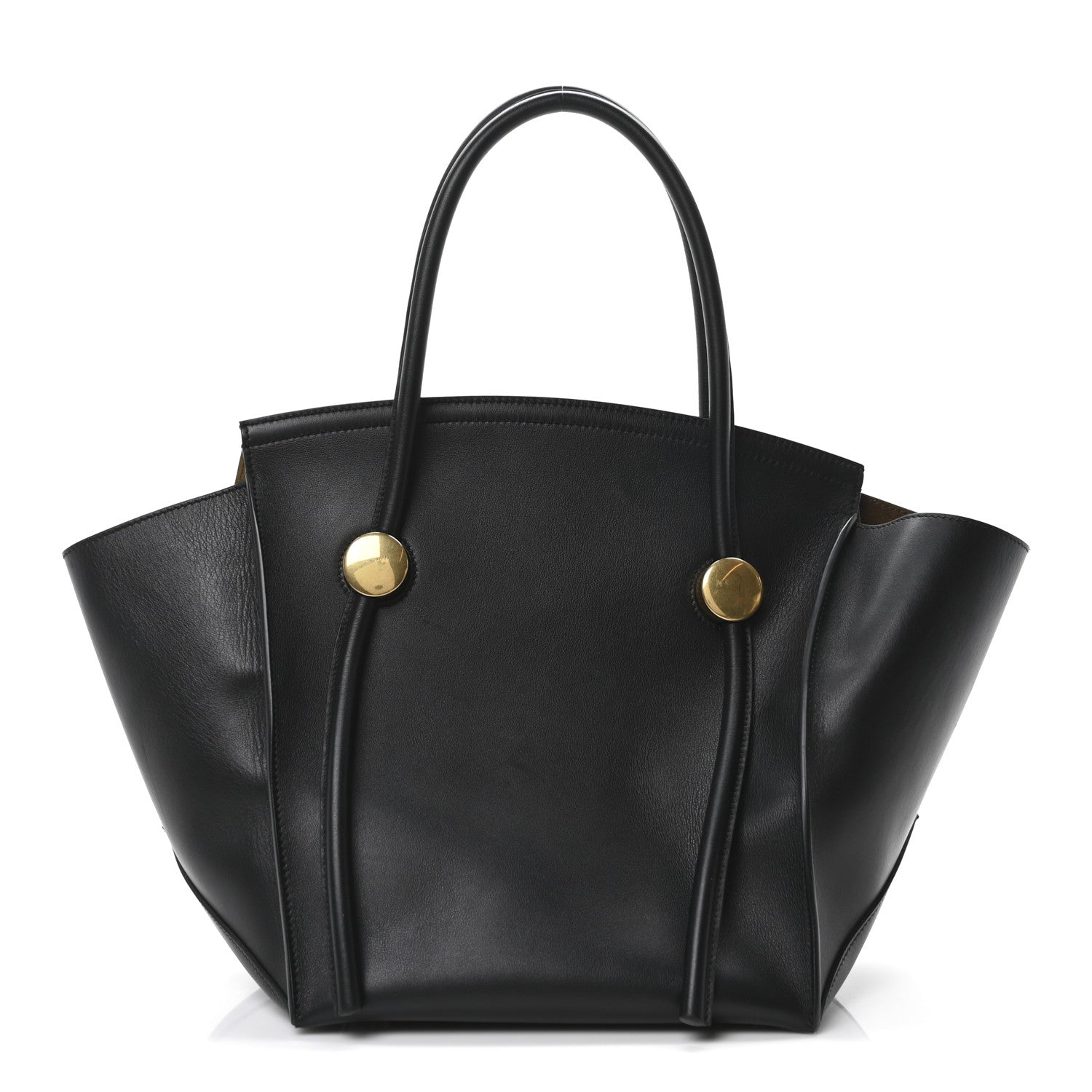 Proenza Schouler Calfskin Pipe Tote Black 1 of 9