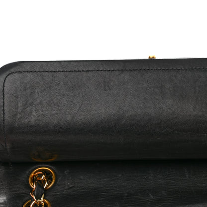 Chanel Lambskin Quilted Small Double Flap Black 12 of 14