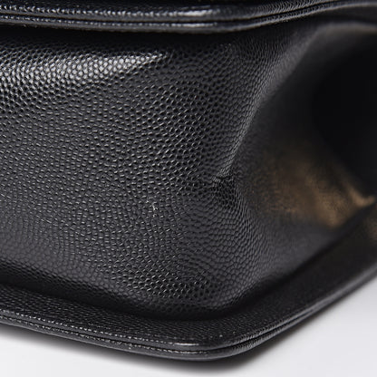 Chanel Caviar Quilted Medium Boy Flap Black 8 of 12