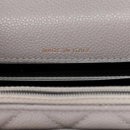 Chanel Caviar Quilted Mini Business Affinity Flap Grey 6 of 11