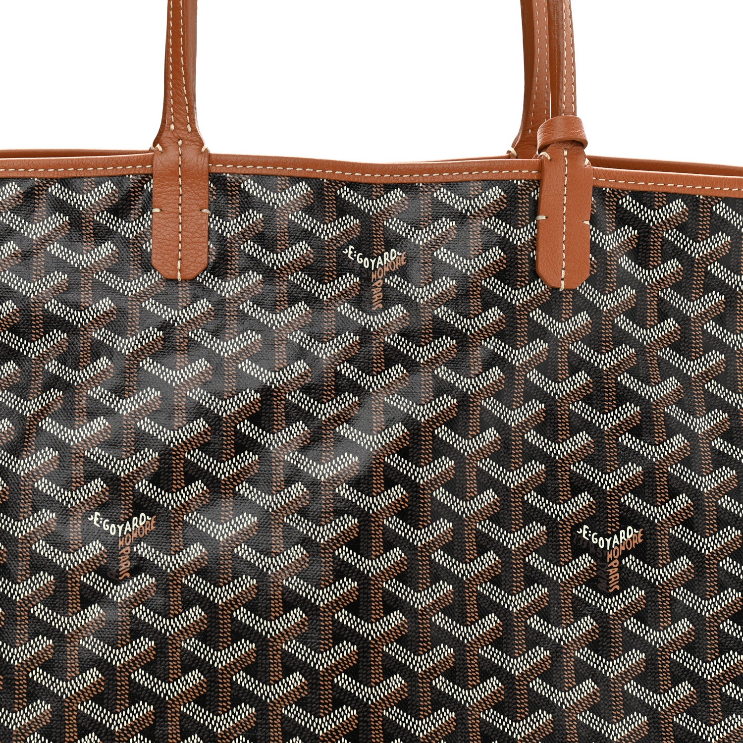 Goyard Goyardine Saint Louis PM Black Gold 9 of 12