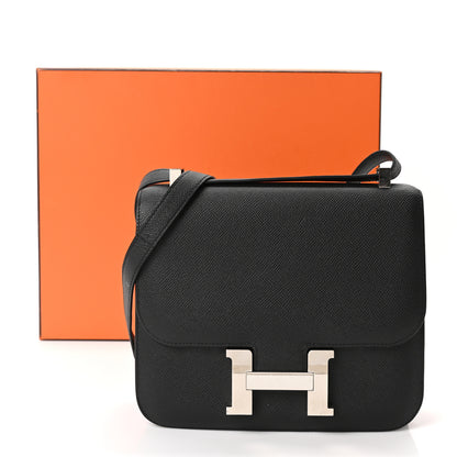 Hermes Epsom Constance 24 Black 10 of 10