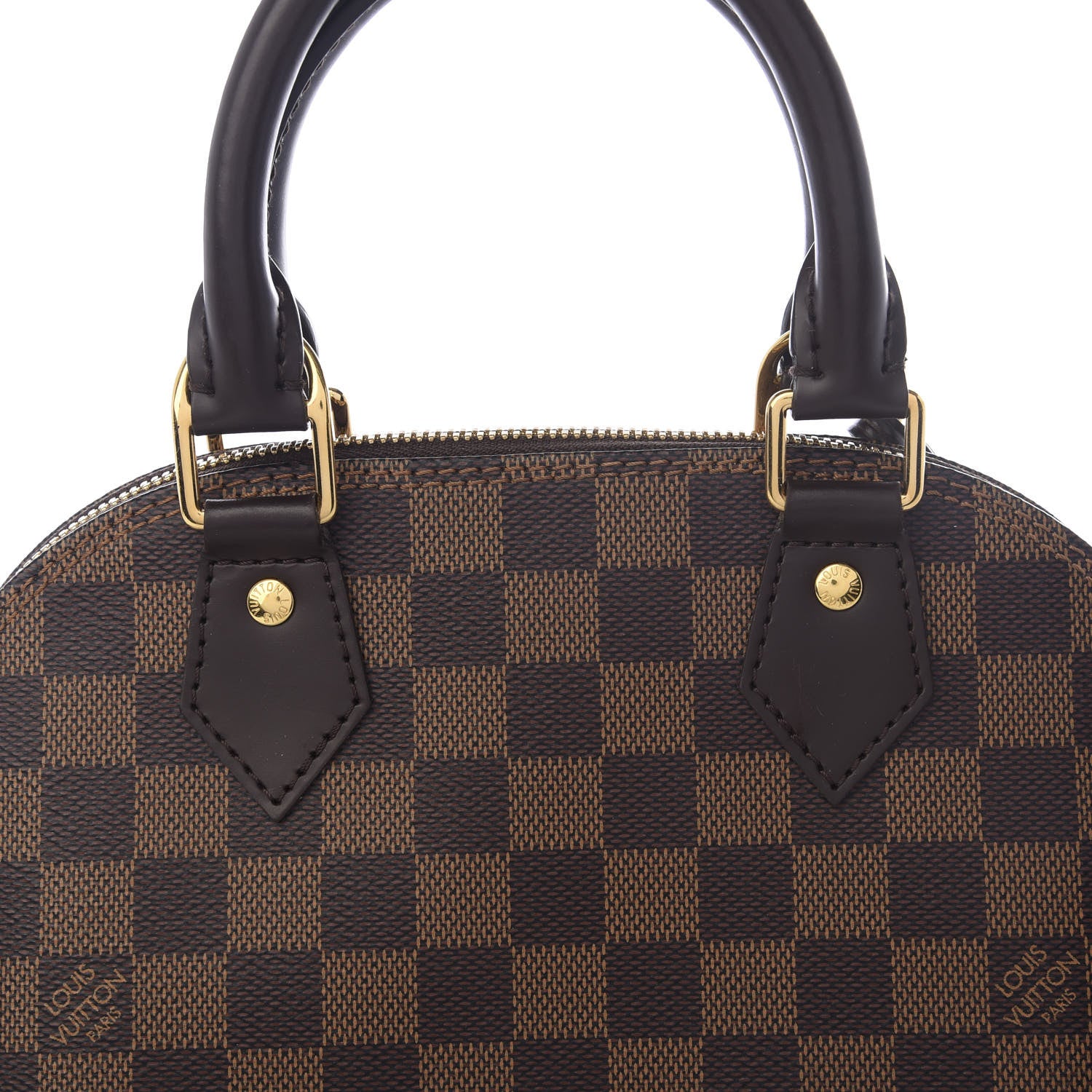 Louis Vuitton Damier Ebene Alma BB 8 of 8
