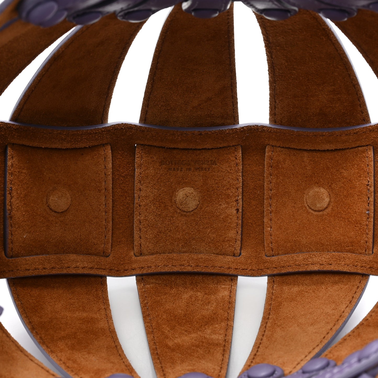 French Calfskin Shell Lavender