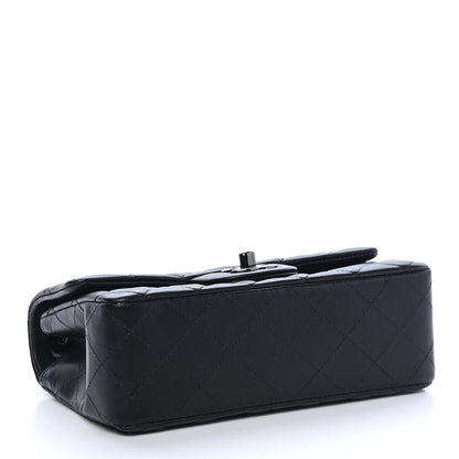 Chanel Lambskin Quilted Mini Rectangular Flap So Black 4 of 9