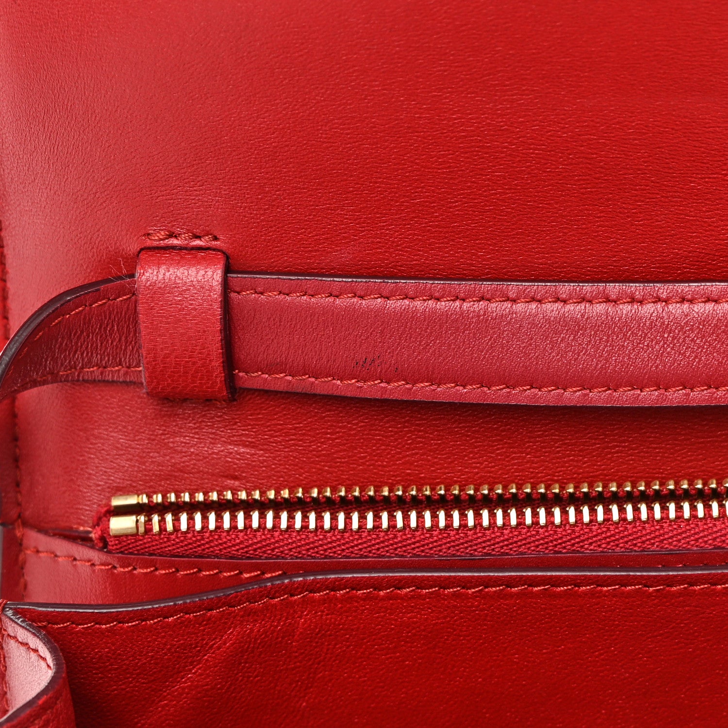 Celine Box Calfskin Medium Classic Box Flap Bag Dark Brick 11 of 19