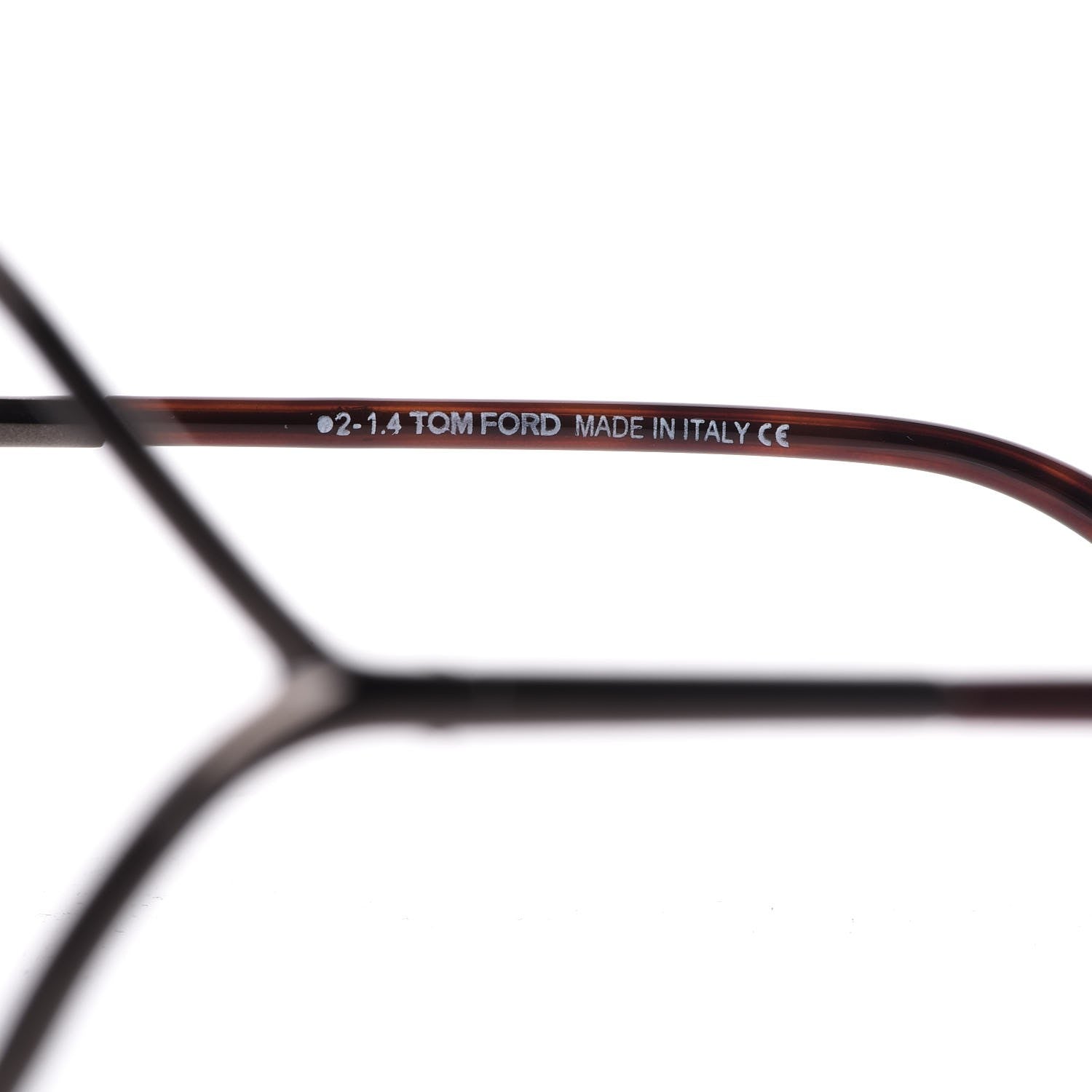 Tom Ford Miranda Crossover Sunglasses TF130 Shiny Bronze 5 of 8