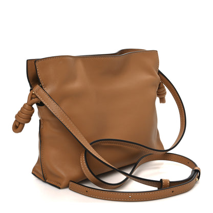 Loewe Calfskin Mini Flamenco Knot Clutch Warm Desert 3 of 10