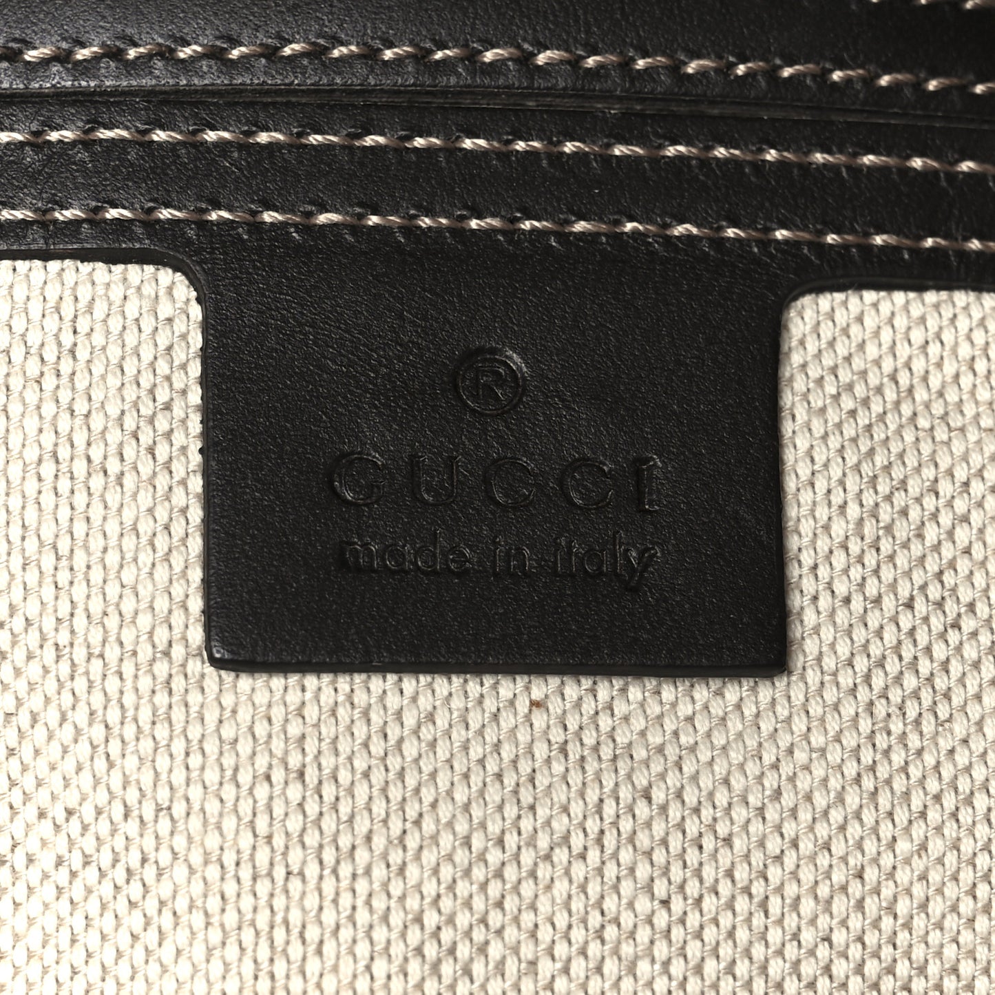 GG Supreme Monogram Medium Flat Messenger Bag Dark Brown