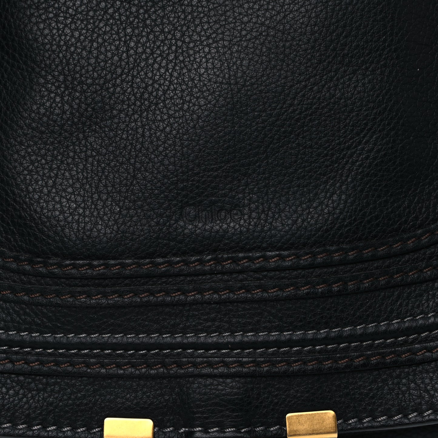 Calfskin Medium Marcie Satchel Black