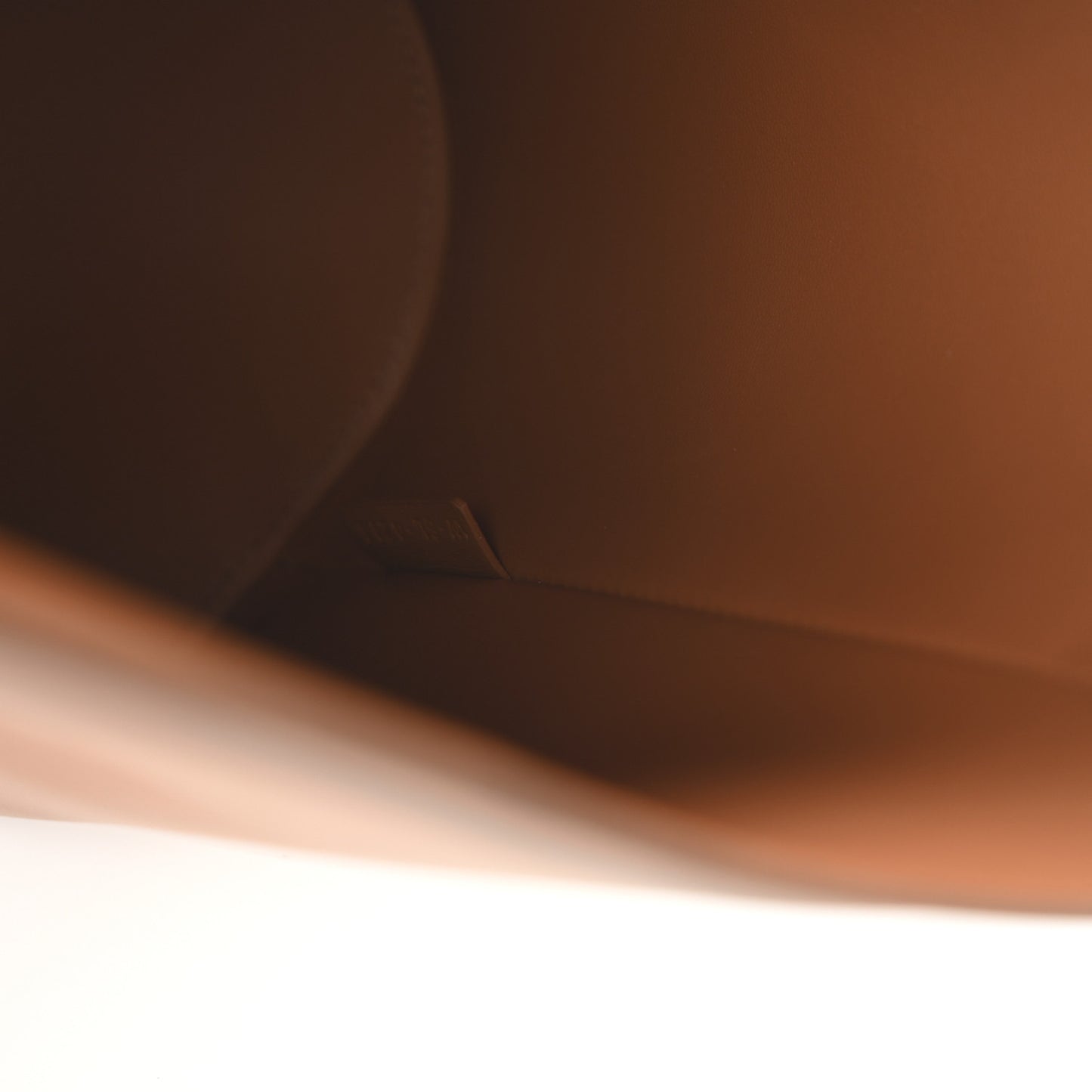 Smooth Calfskin Triomphe Medium Louise Bag Tan