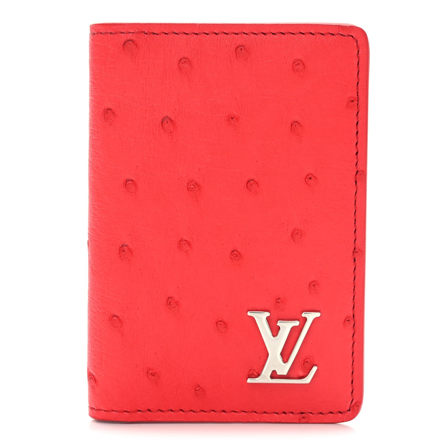 Ostrich Pocket Organizer Rouge