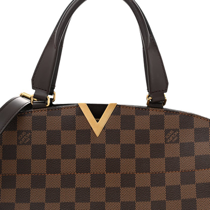Louis Vuitton Damier Ebene Kensington Bowling Bag 9 of 12