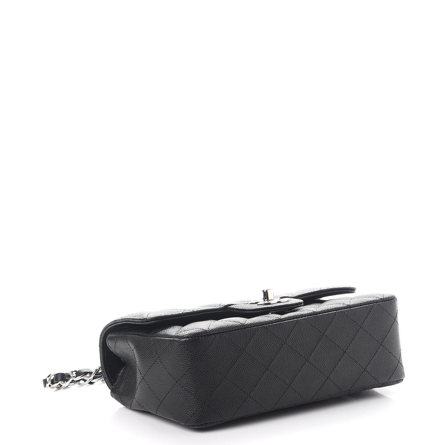 Chanel Caviar Quilted Mini Rectangular Flap Black 4 of 8