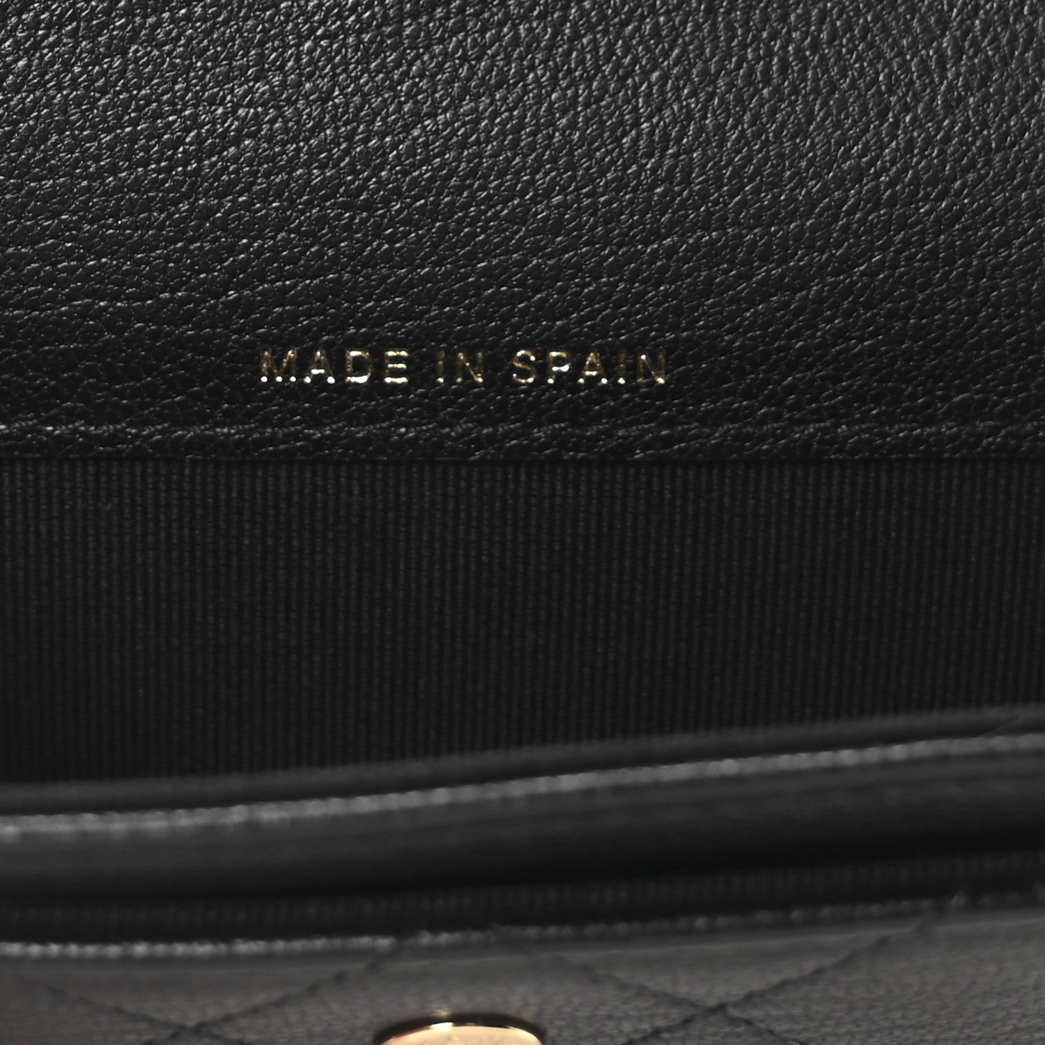 Chanel Goatskin Quilted Flap Card Holder Black 7 of 8