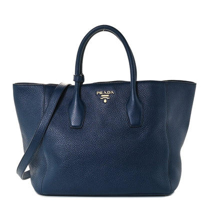 Prada Vitello Daino Tote Inchiostro 1 of 9