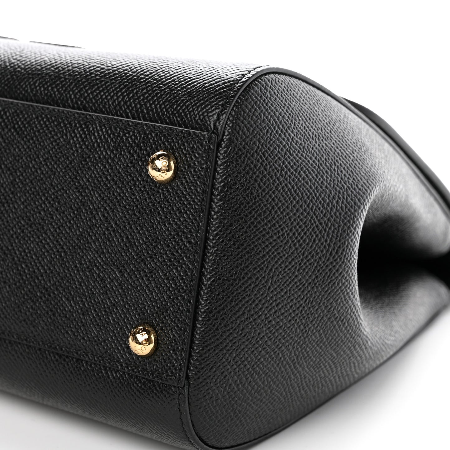 Dauphine Medium DG Family Patch Miss Sicily Satchel Black