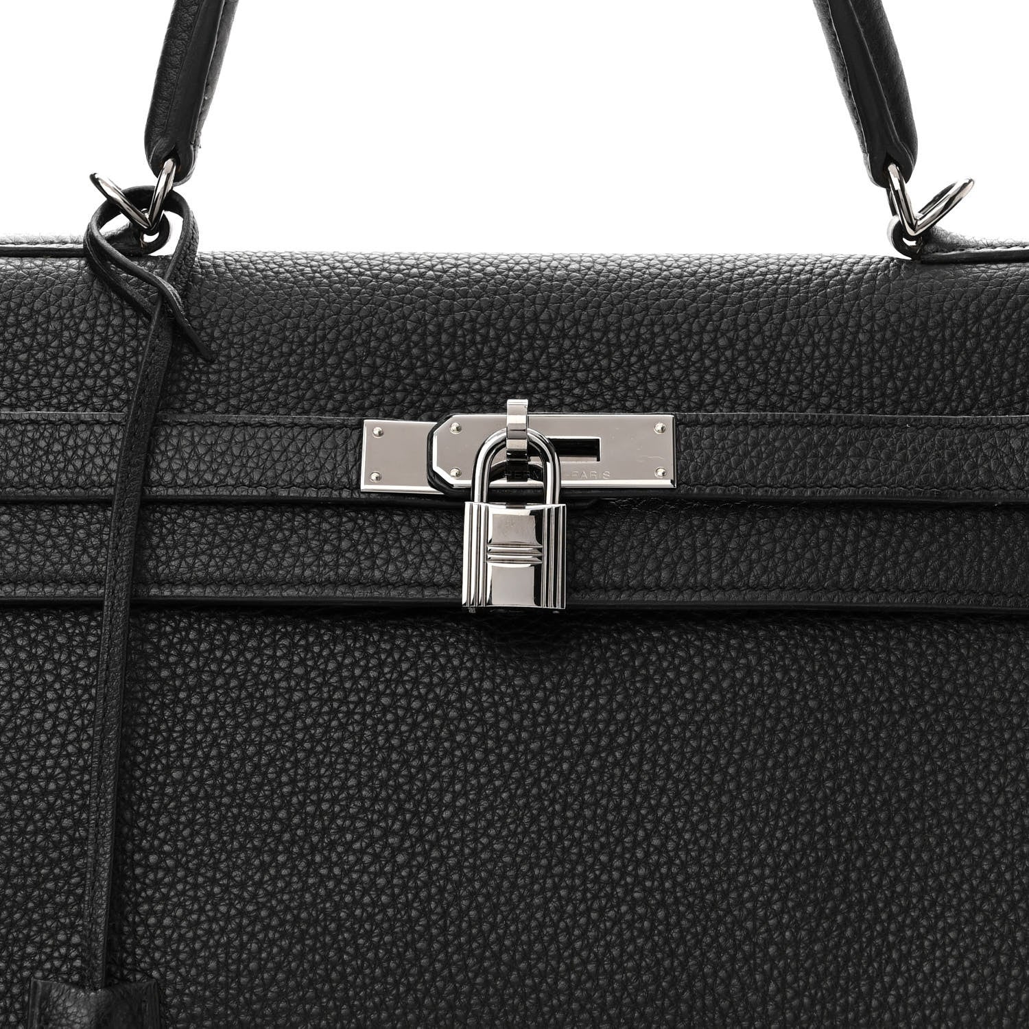 Hermes Taurillon Clemence Kelly Retourne 35 Black 7 of 10