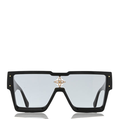 Louis Vuitton Acetate Swarovski Crystal Cyclone Sunglasses Z1578W Black 2 of 8