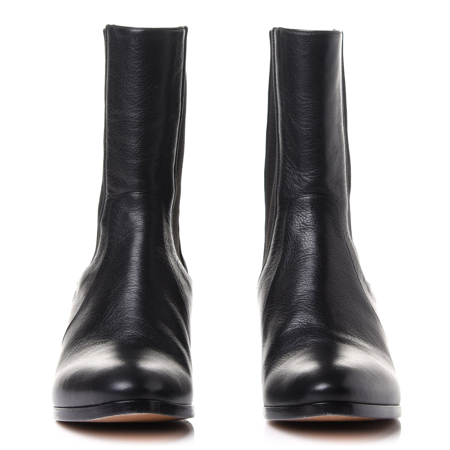 Chanel Calfskin Elastic Short Boots 37 Black 2 of 8