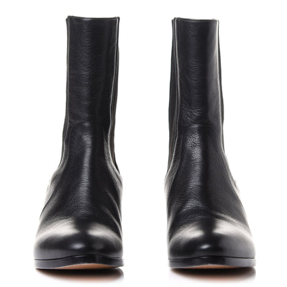 Chanel Calfskin Elastic Short Boots 37 Black 2 of 8
