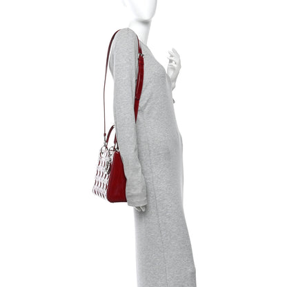 Christian Dior Patent Cannage Medium Lady Dior Red 2 of 13