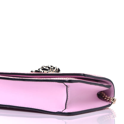Versace Vitello Crystal Palazzo Evening Bag Pink 8 of 8