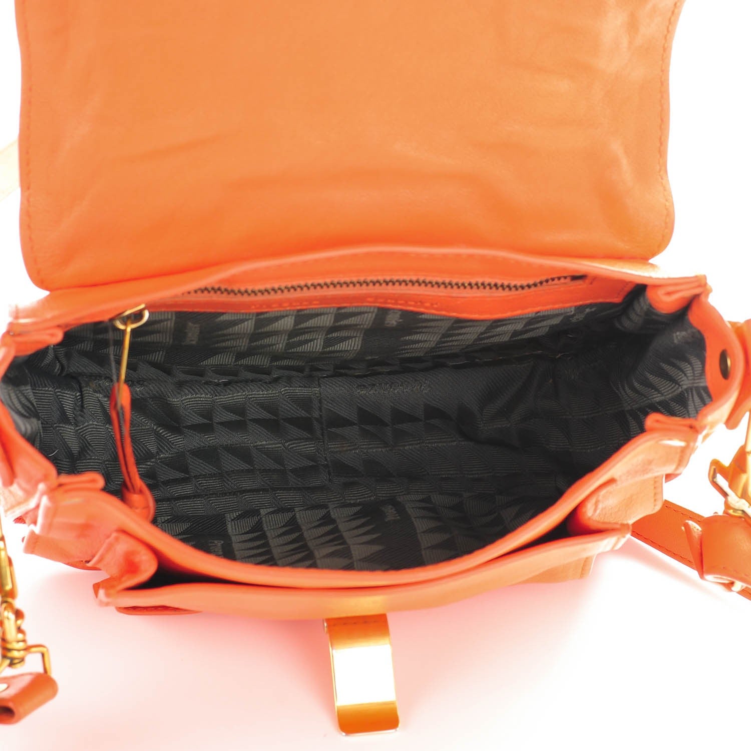 Proenza Schouler Lambskin PS1 Mini Pouch Messenger Bag Coral 5 of 7