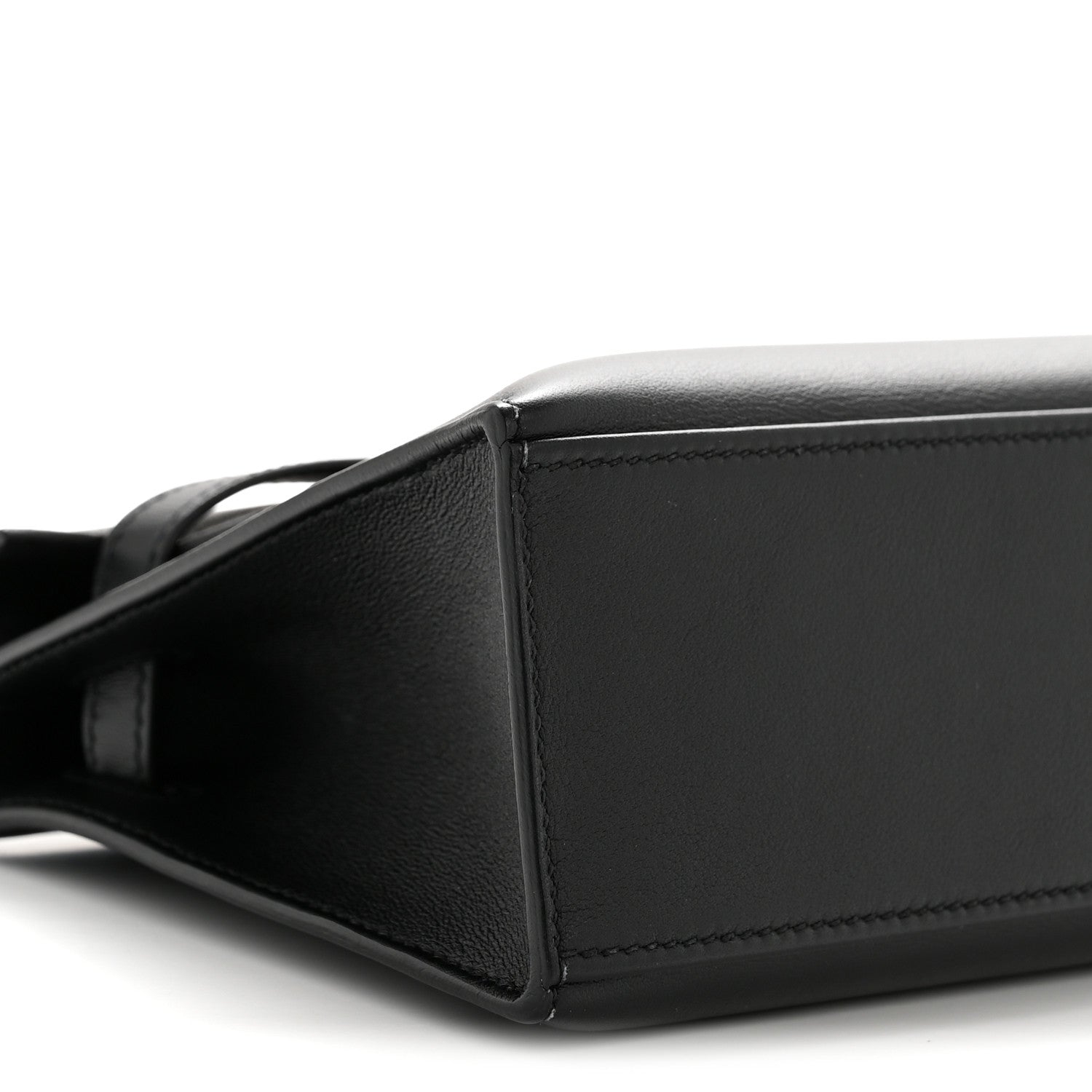Hermes Swift Kelly Pochette Clutch Black 9 of 13