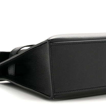 Hermes Swift Kelly Pochette Clutch Black 9 of 13