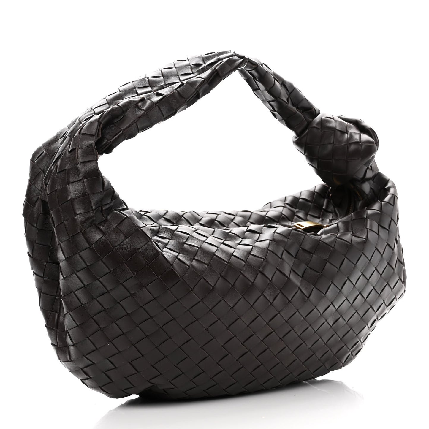 Nappa Intrecciato Small Jodie Chocolate