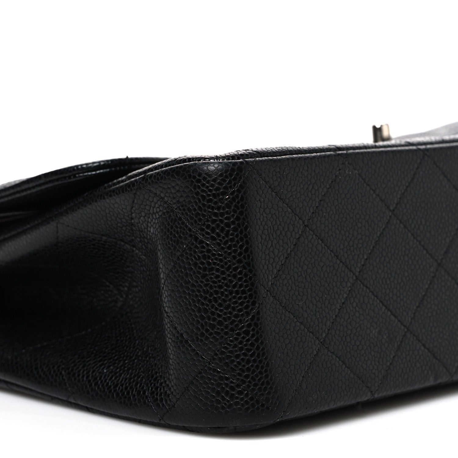 Chanel Caviar Quilted Jumbo Double Flap Black 9 of 11