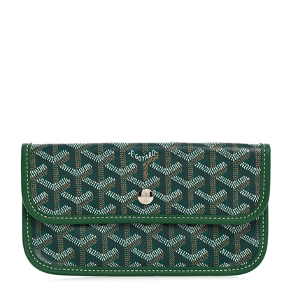 Goyard Goyardine Pouch Green 1 of 6