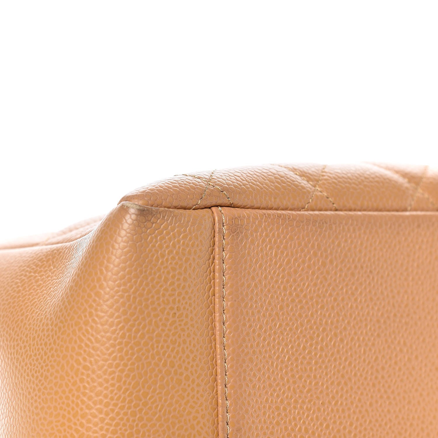 Chanel Caviar Quilted Grand Shopping Tote GST Beige 15 of 20