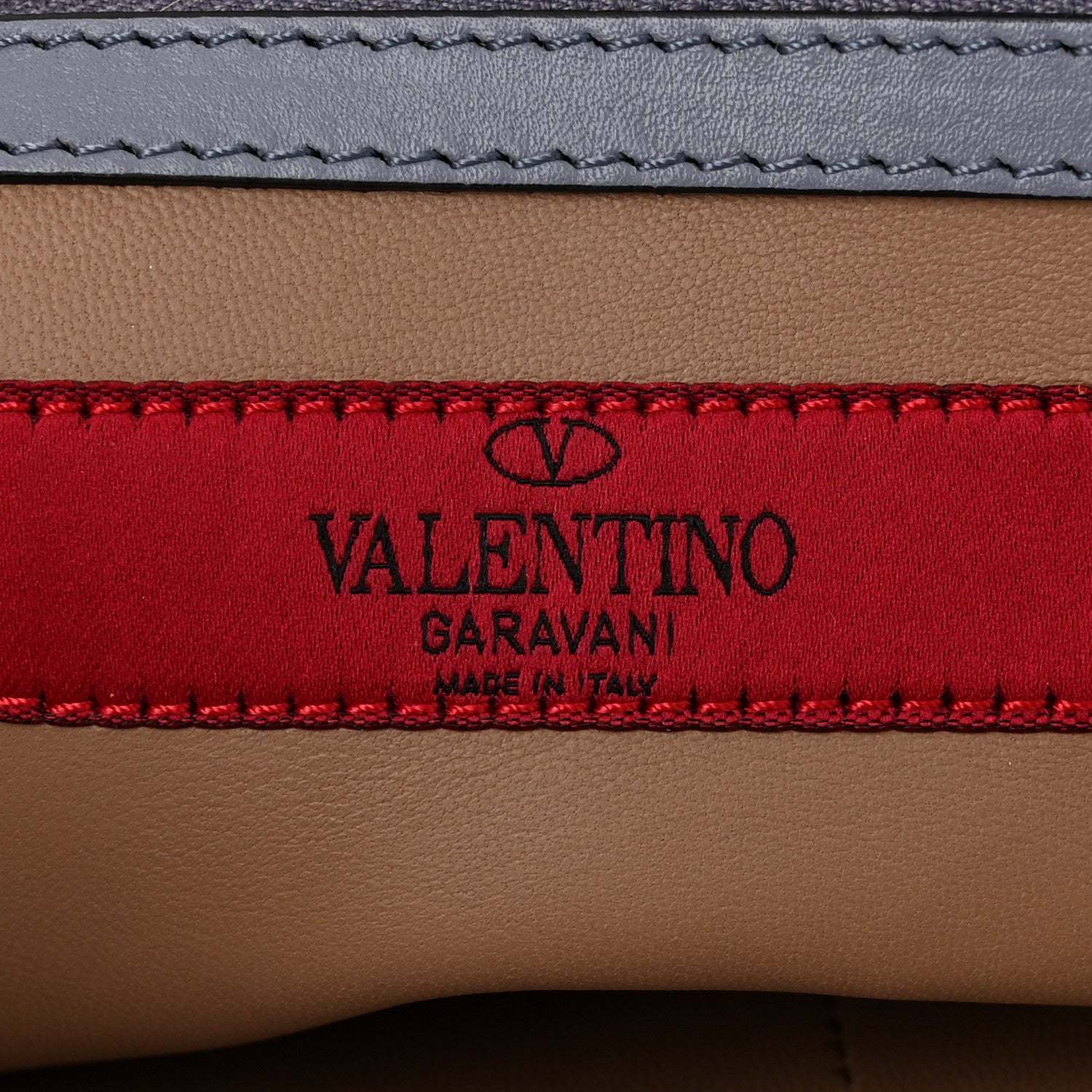 Valentino Garavani Calfskin Pony Hair Colorblock Mime Single Handle Bag Multicolor 6 of 11