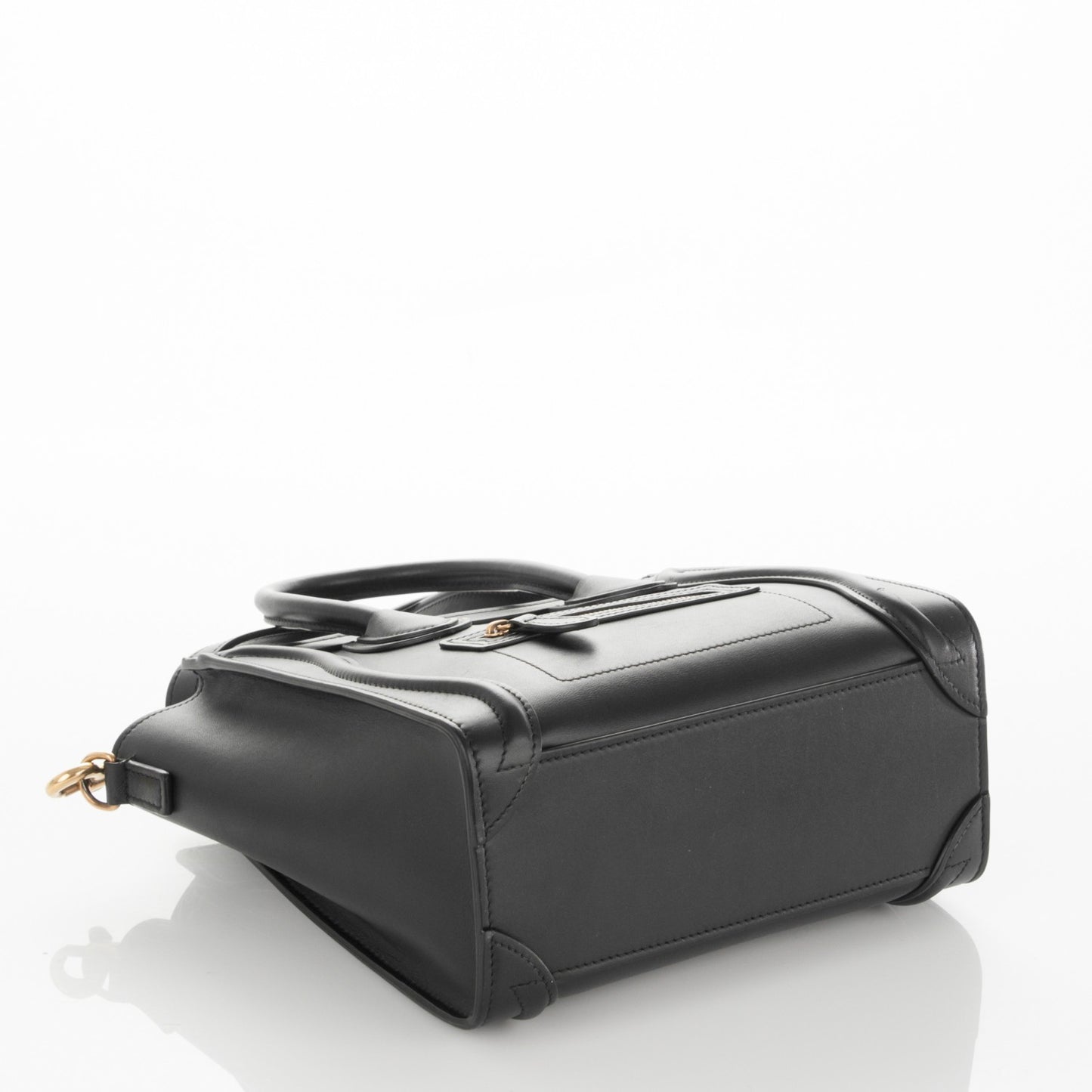 Smooth Calfskin Nano Luggage Black